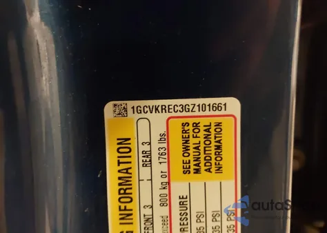 2016 Chevrolet Silverado 1500 1Lt from USA, damaged, VIN 1GCVKREC3GZ101661